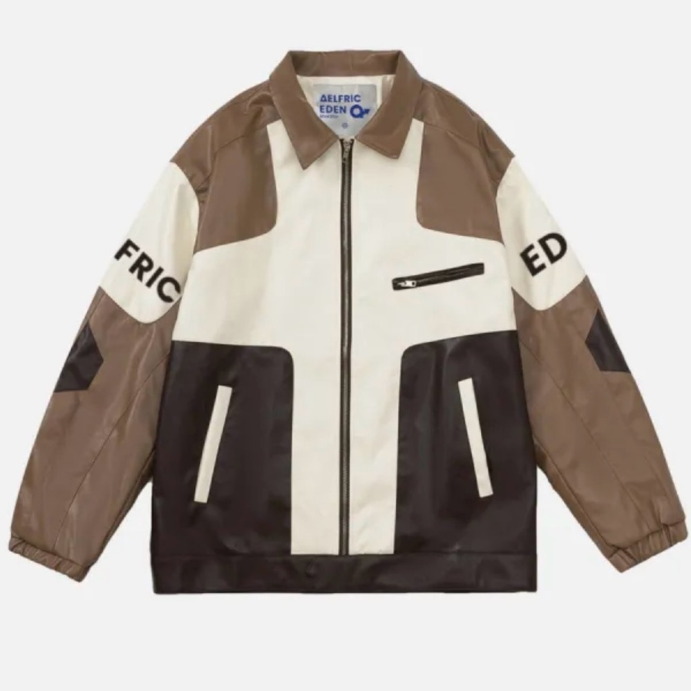 Aelfric Eden Patchwork Leather Jacket